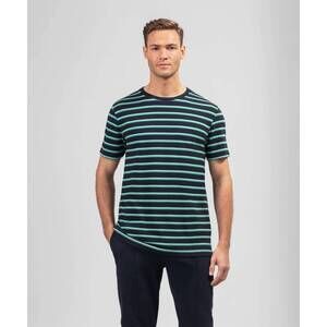 NEW RON DORFF short sleeve piqué t-shirt in pistachio green